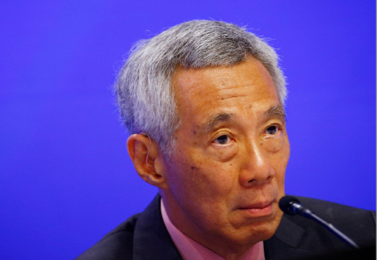 리셴룽 싱가포르 총리.   로이터연합